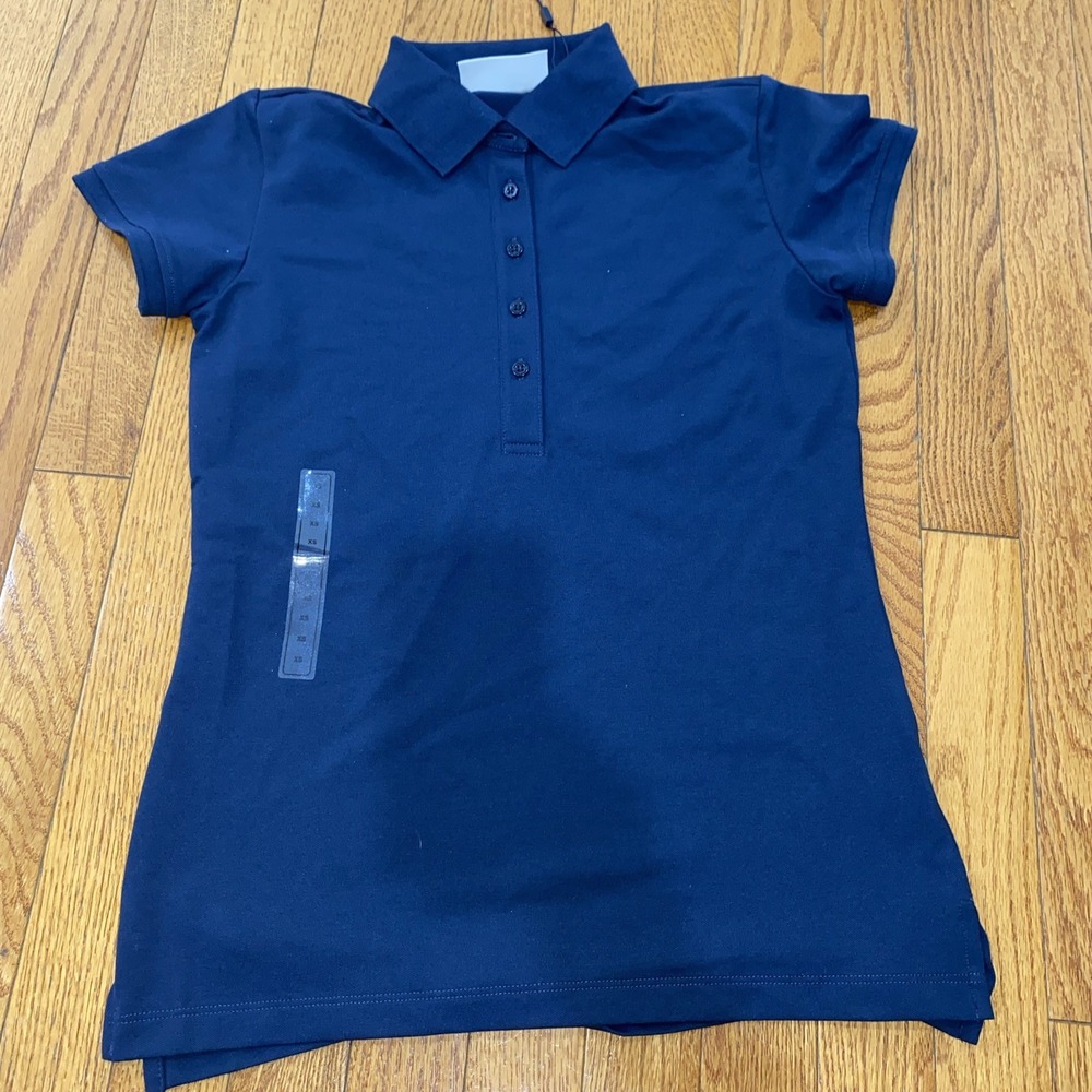Walter Hagen Womens Clubhouse Classic Polo Size XS Navy